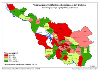 Familienstadtplan (Spielplätze in Bremen finden)